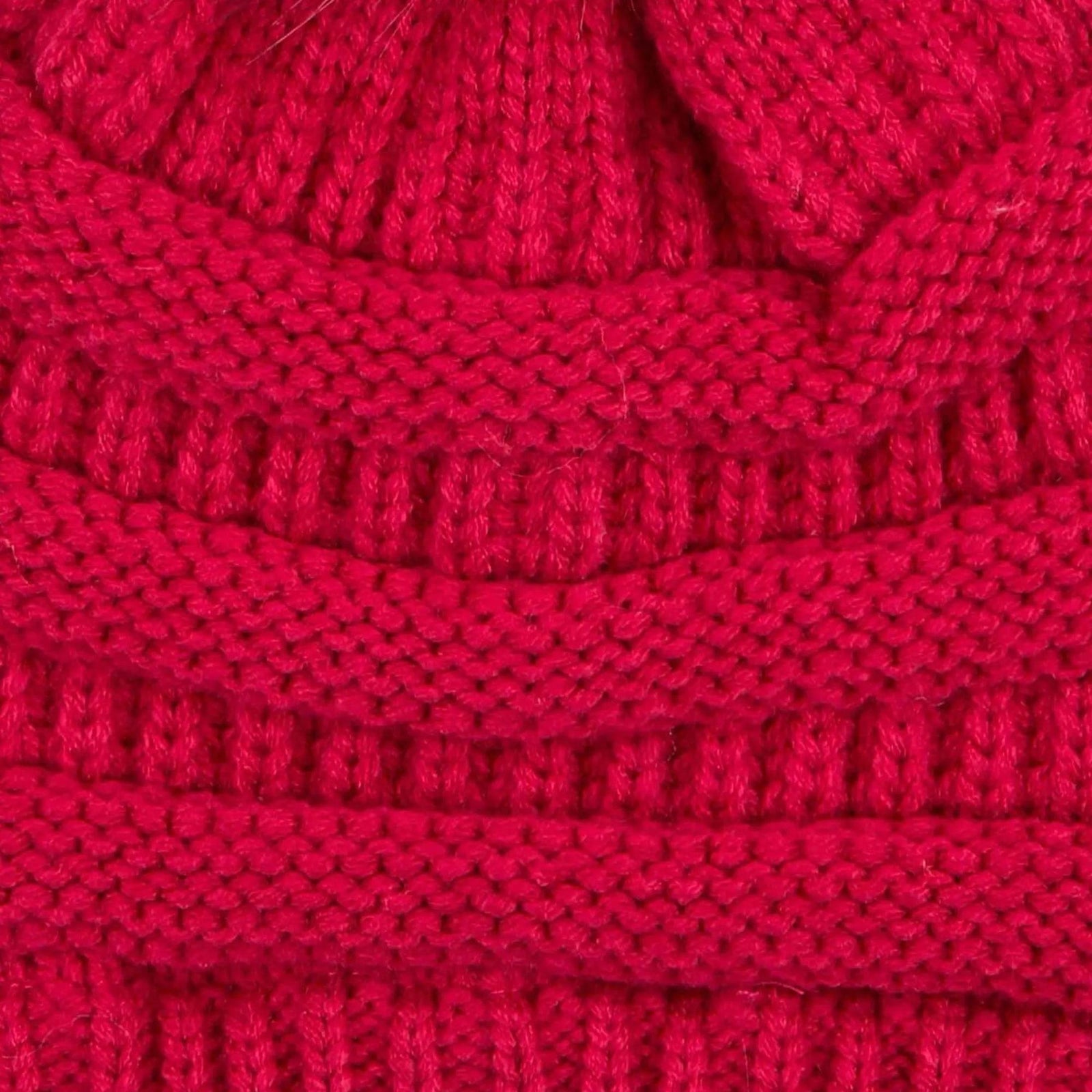 CC Trending Pom School Spirit Colors Beanies Hats - Truly Contagious