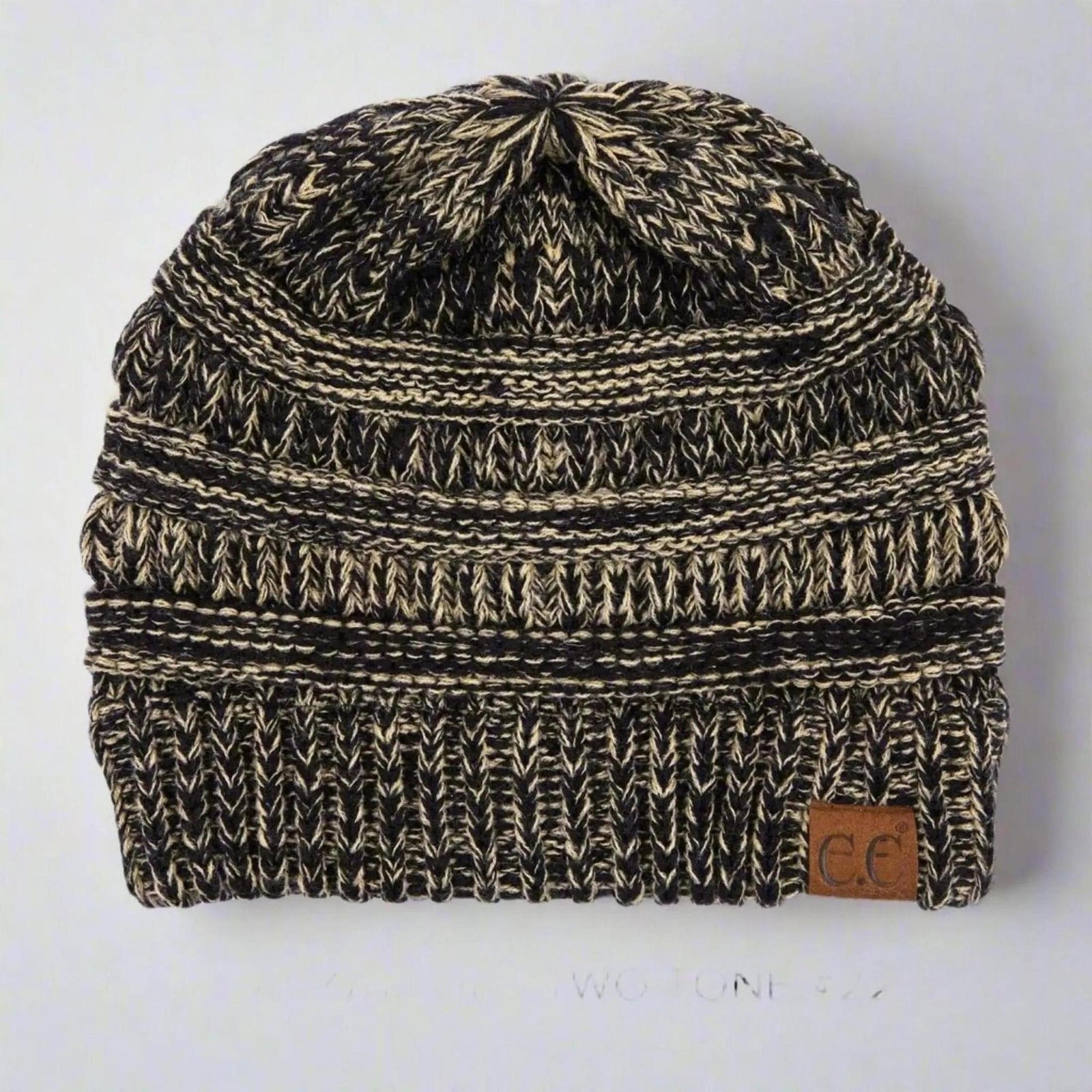 CC Two - Tone Super Soft Popular Beanies Hats - Truly Contagious