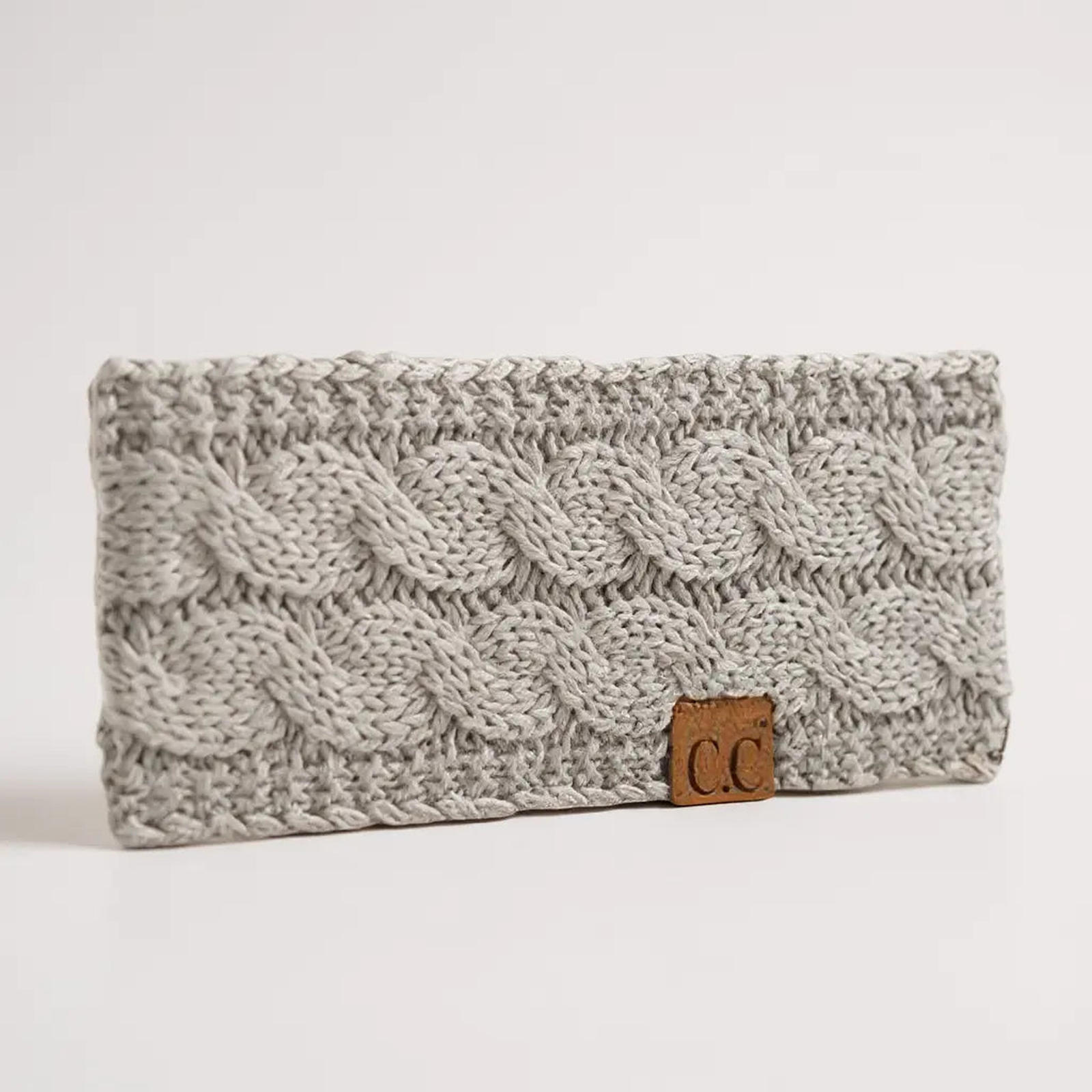 CC® Ultra Soft Knit Head Wrap with Side Buttons - Versatile Ear Warmer for Glasses or Style - Truly Contagious