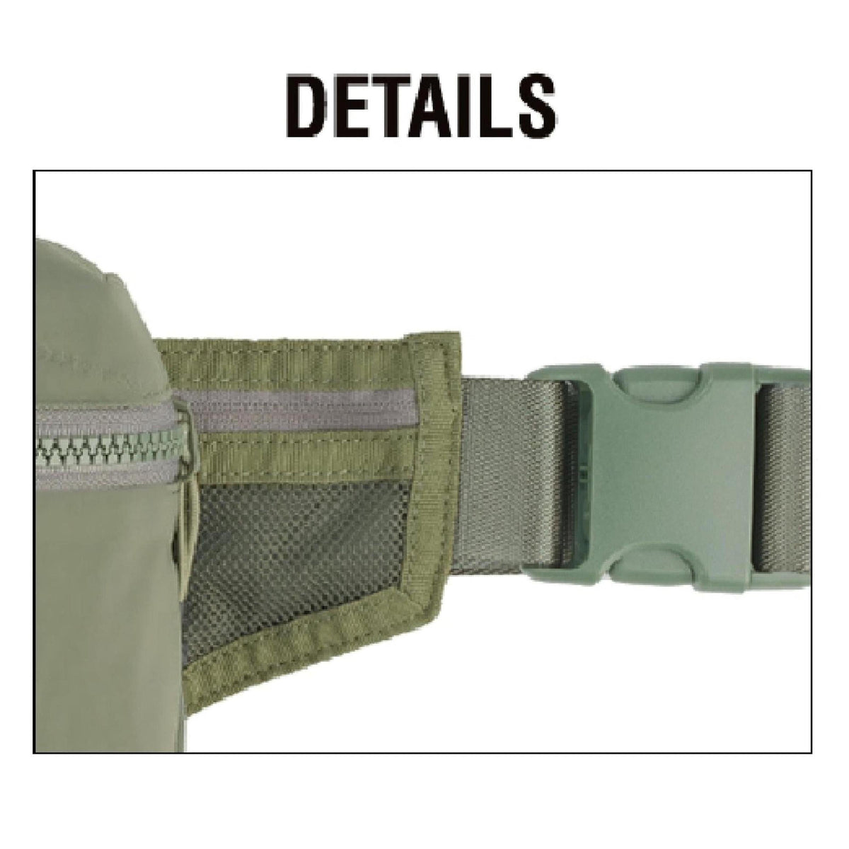 CC Zipper Cross - Body Bag | Sling Pack | Fanny Pack - Truly Contagious