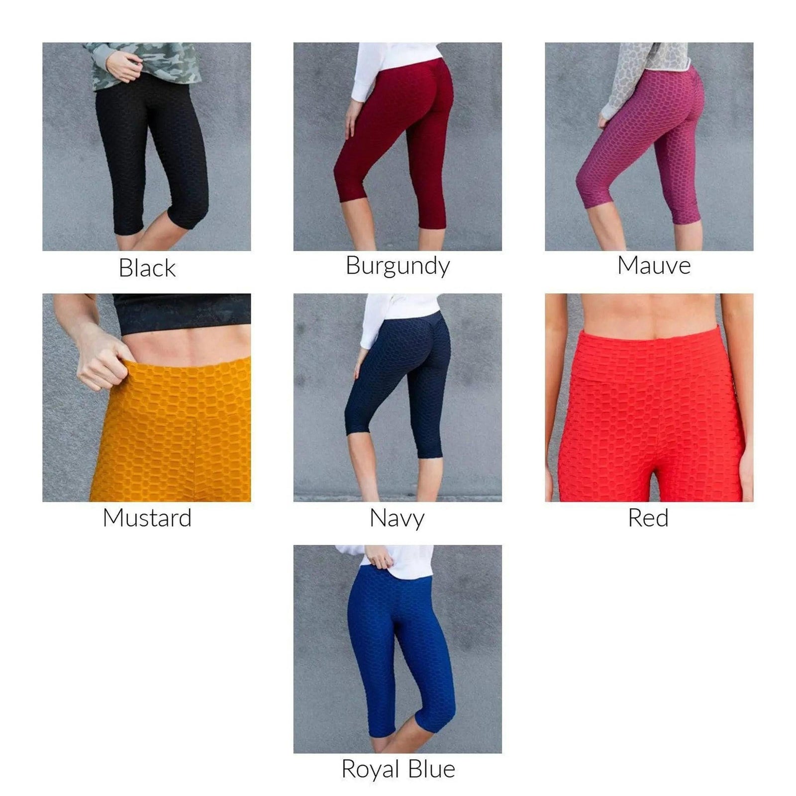 Cellulite Hiding Capri Leggings | New Mix - Truly Contagious