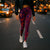Cityscape Ultra Soft Printed Leggings w/ Stripe - Truly Contagious