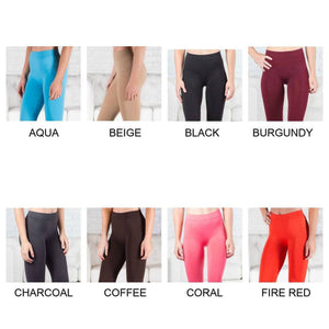Comfy Non - Lined Leggings | ( Sofra - Mopas) - Truly Contagious
