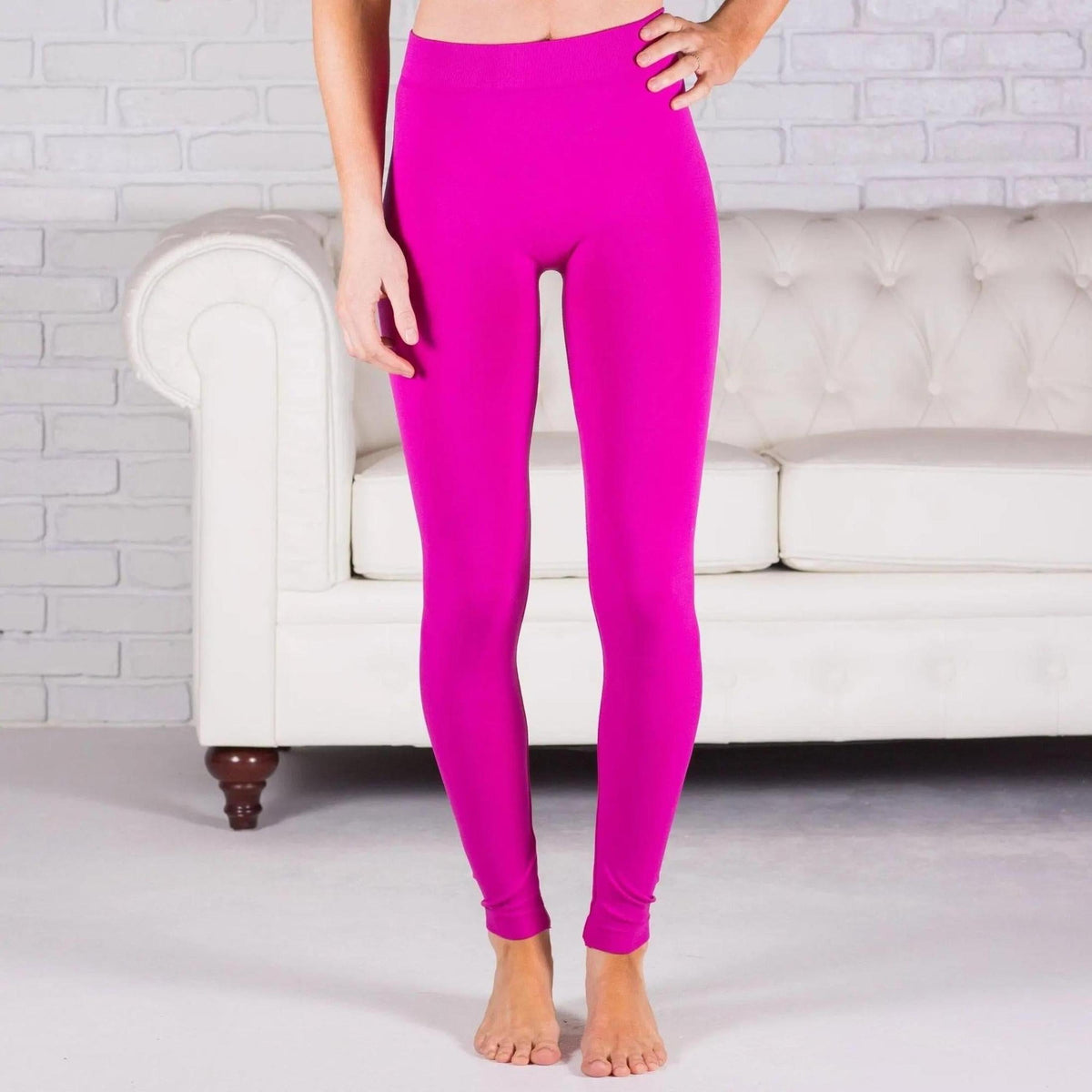 Comfy Non - Lined Leggings | ( Sofra - Mopas) - Truly Contagious