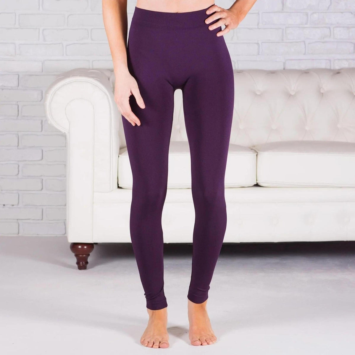 Comfy Non - Lined Leggings | ( Sofra - Mopas) - Truly Contagious