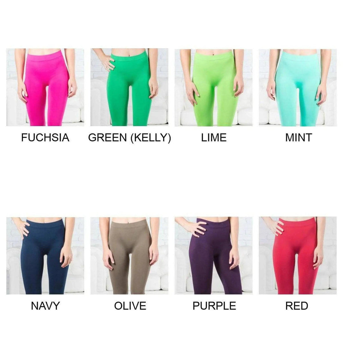 Comfy Non - Lined Leggings | ( Sofra - Mopas) - Truly Contagious