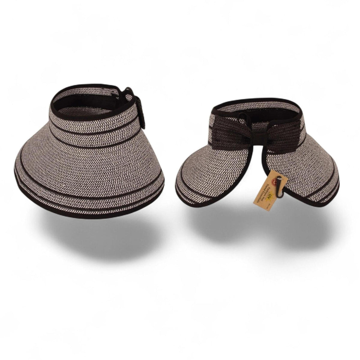 Easy Rollable Straw Visor Hat - Truly Contagious