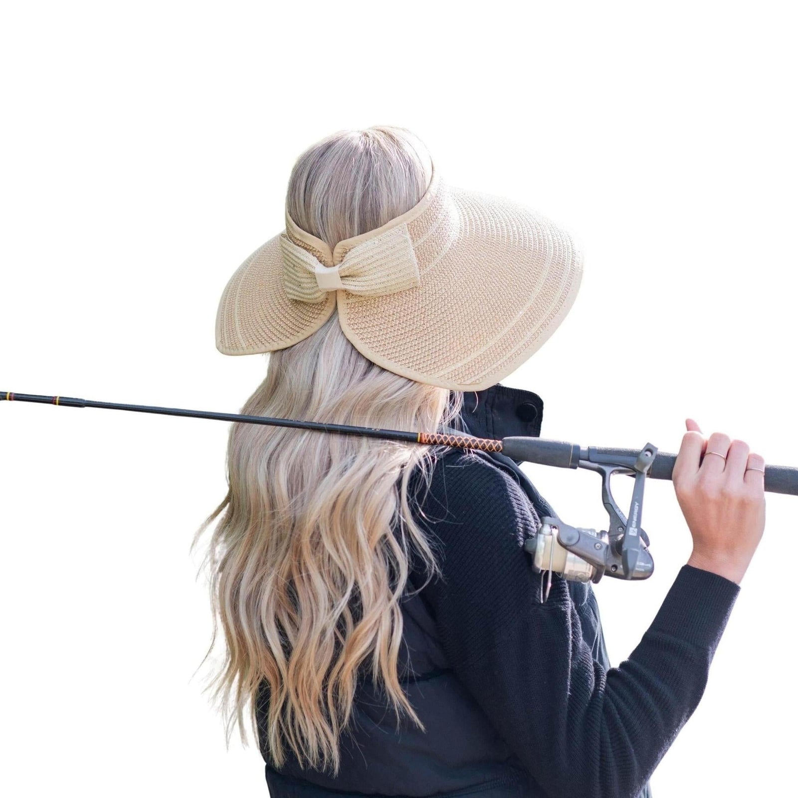 Easy Rollable Straw Visor Hat - Truly Contagious