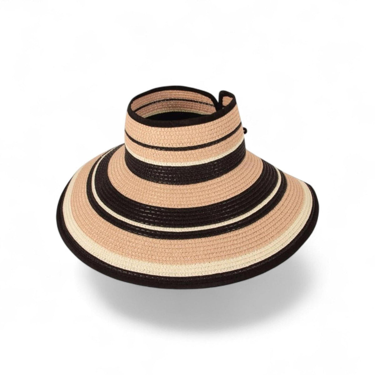 Easy Rollable Straw Visor Hat - Truly Contagious