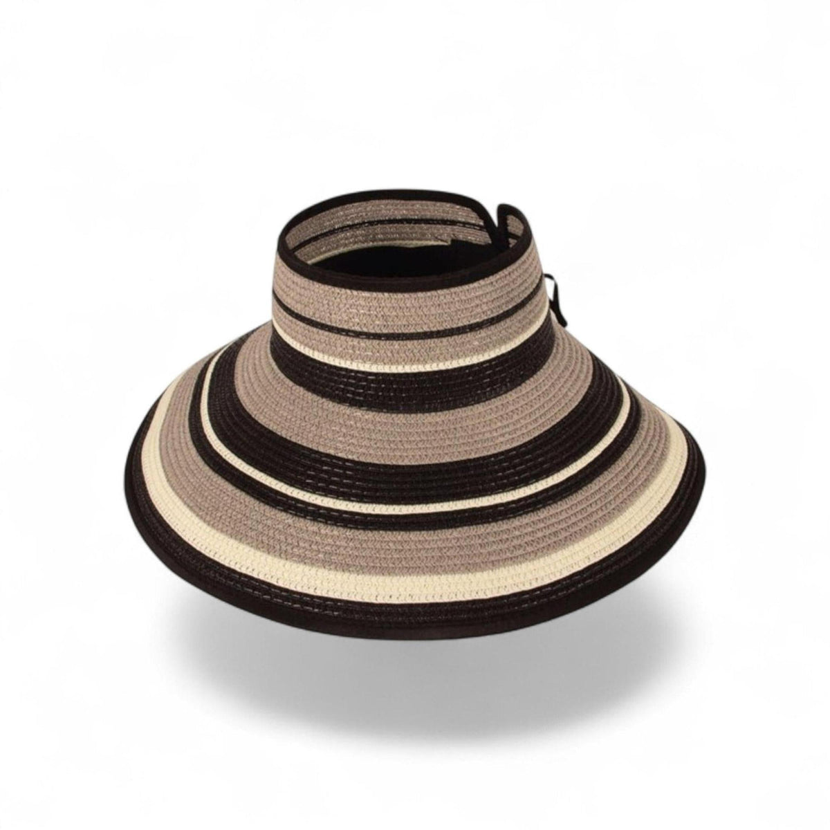 Easy Rollable Straw Visor Hat - Truly Contagious