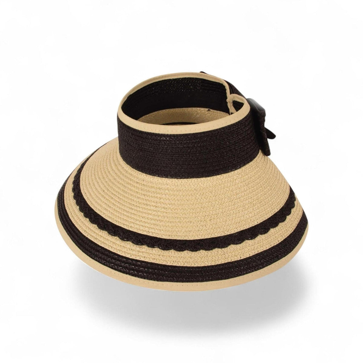 Easy Rollable Straw Visor Hat - Truly Contagious