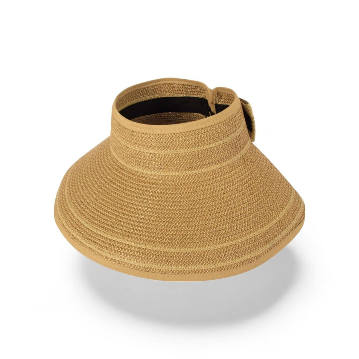 Easy Rollable Straw Visor Hat - Truly Contagious