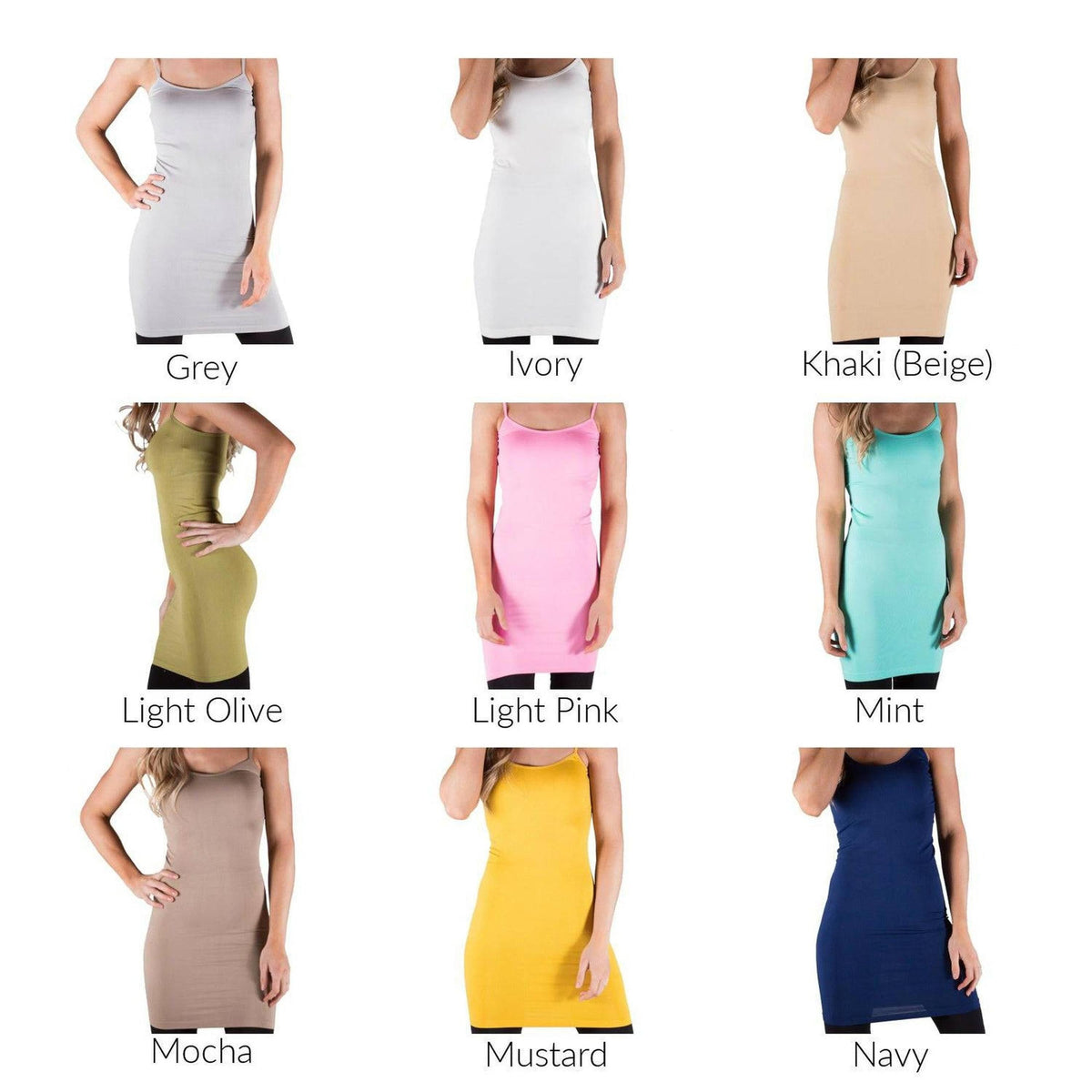 Extra Long Layering Cami ( Sofra/New Kathy/Yelete/M&B ) - Truly Contagious