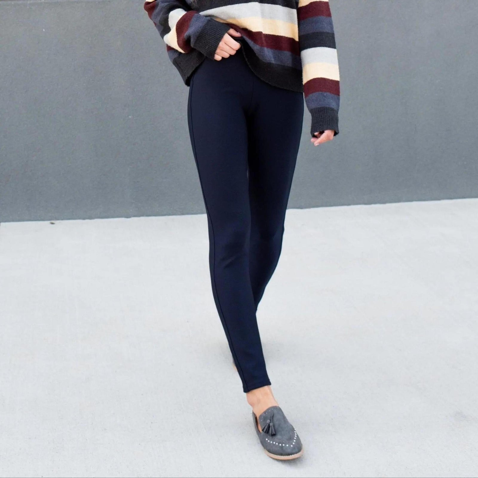 High Rise Ponte Pant (New Mix) - Truly Contagious