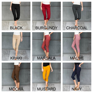 Moto Capri Jeggings | 4 Sizes - Truly Contagious