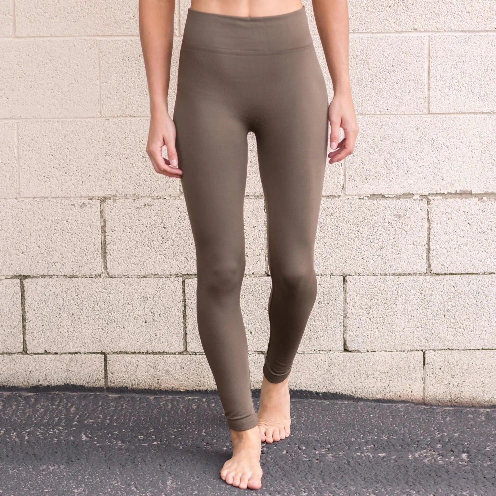 Slimming Fleece Lined Leggings - Truly Contagious - Truly Contagious