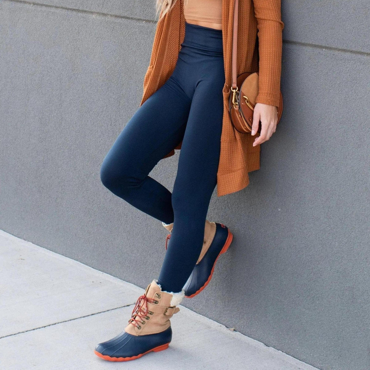 Slimming High Waist Leggings | Non - Lined ( Sofra ) - Truly Contagious