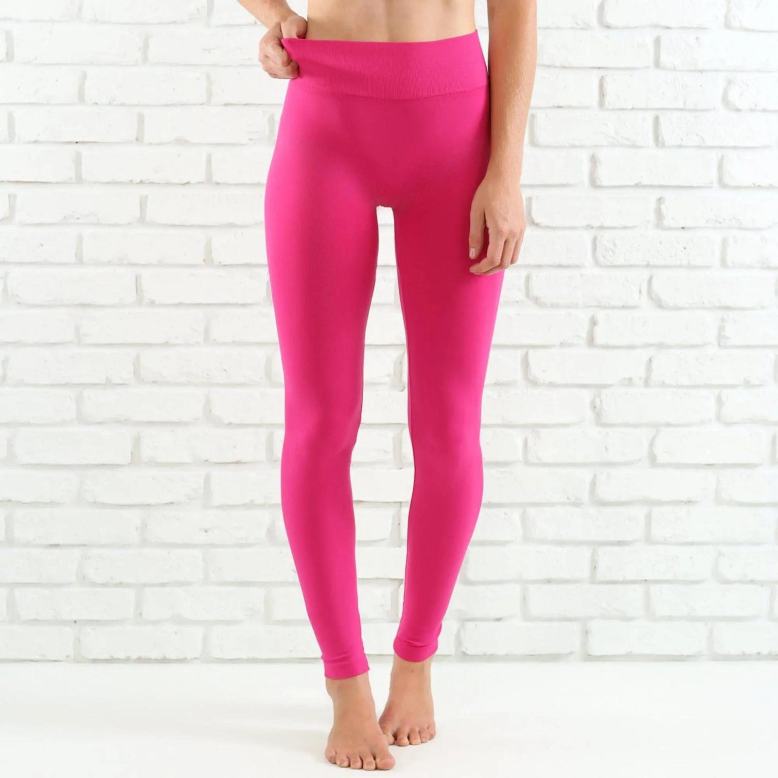 Slimming High Waist Leggings | Non - Lined ( Sofra ) - Truly Contagious