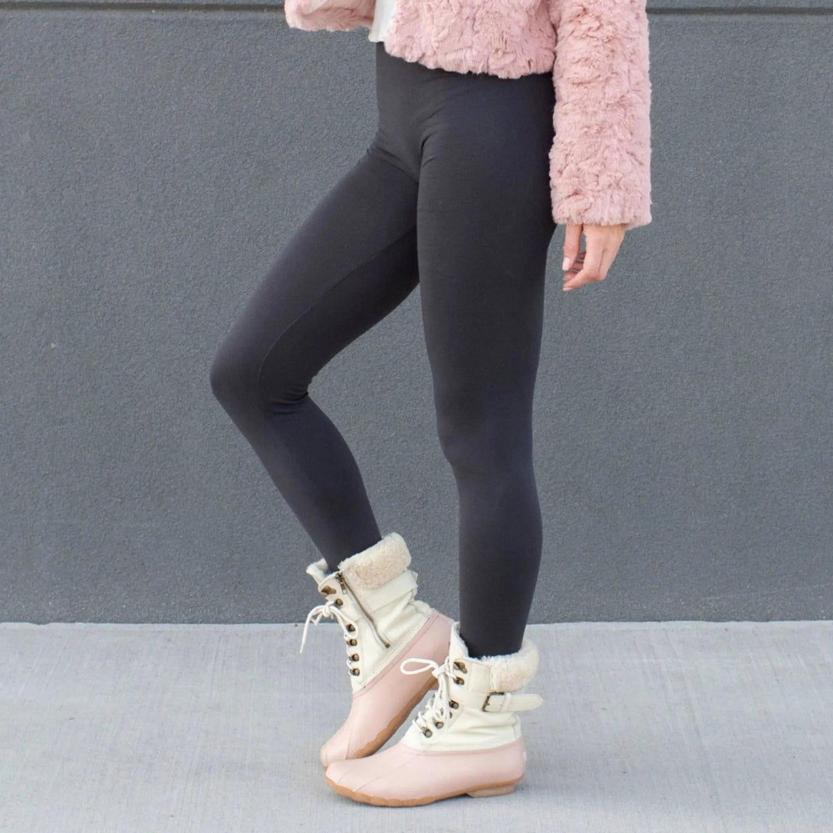 Slimming High Waist Leggings | Non - Lined ( Sofra ) - Truly Contagious