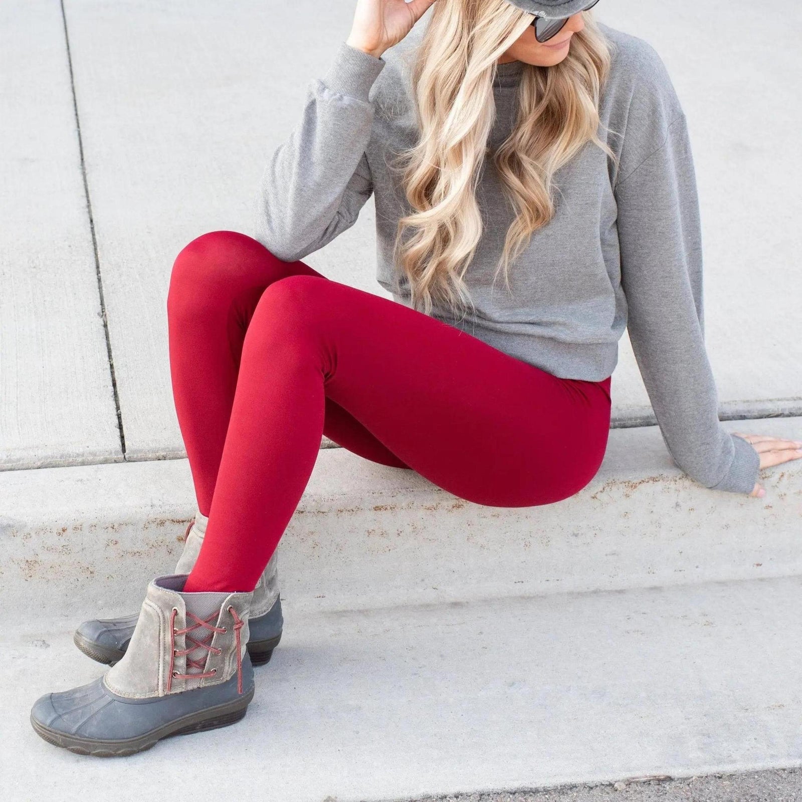 Slimming High Waist Leggings | Non - Lined ( Sofra ) - Truly Contagious