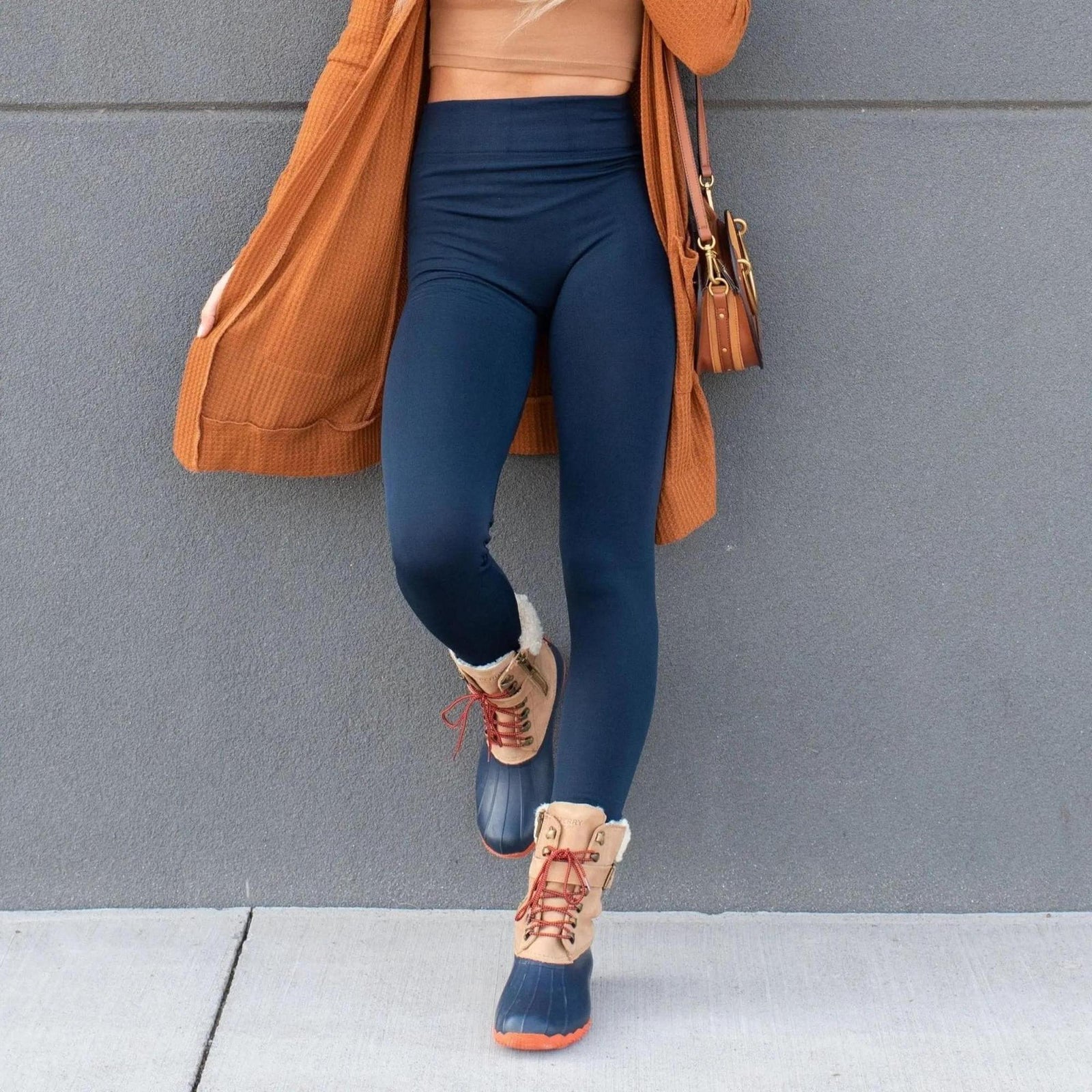 Slimming High Waist Leggings | Non - Lined ( Sofra ) - Truly Contagious