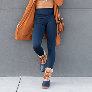 Slimming High Waist Leggings | Non - Lined ( Sofra ) - Truly Contagious