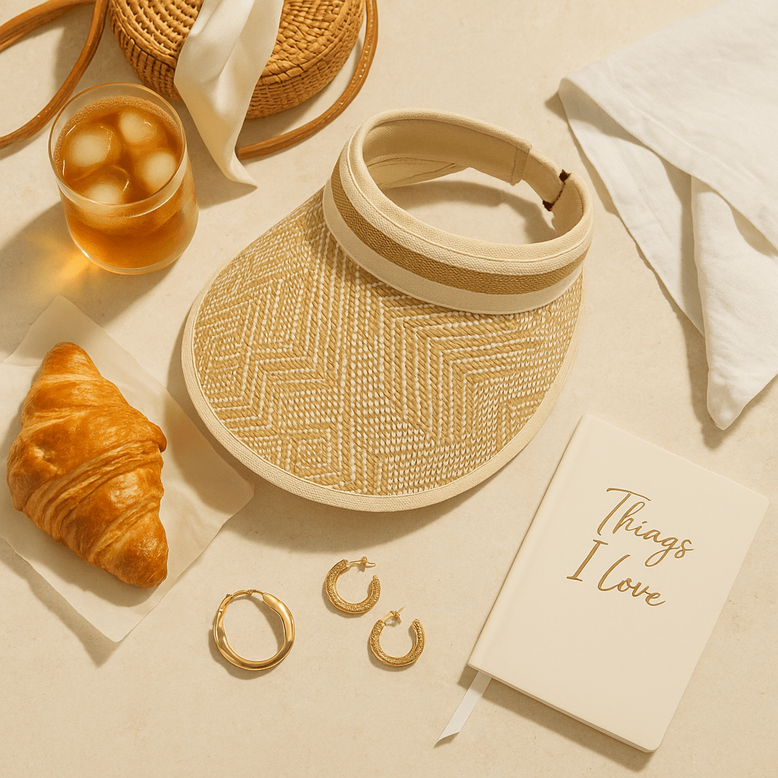 South Western Straw Visor - Truly Contagious