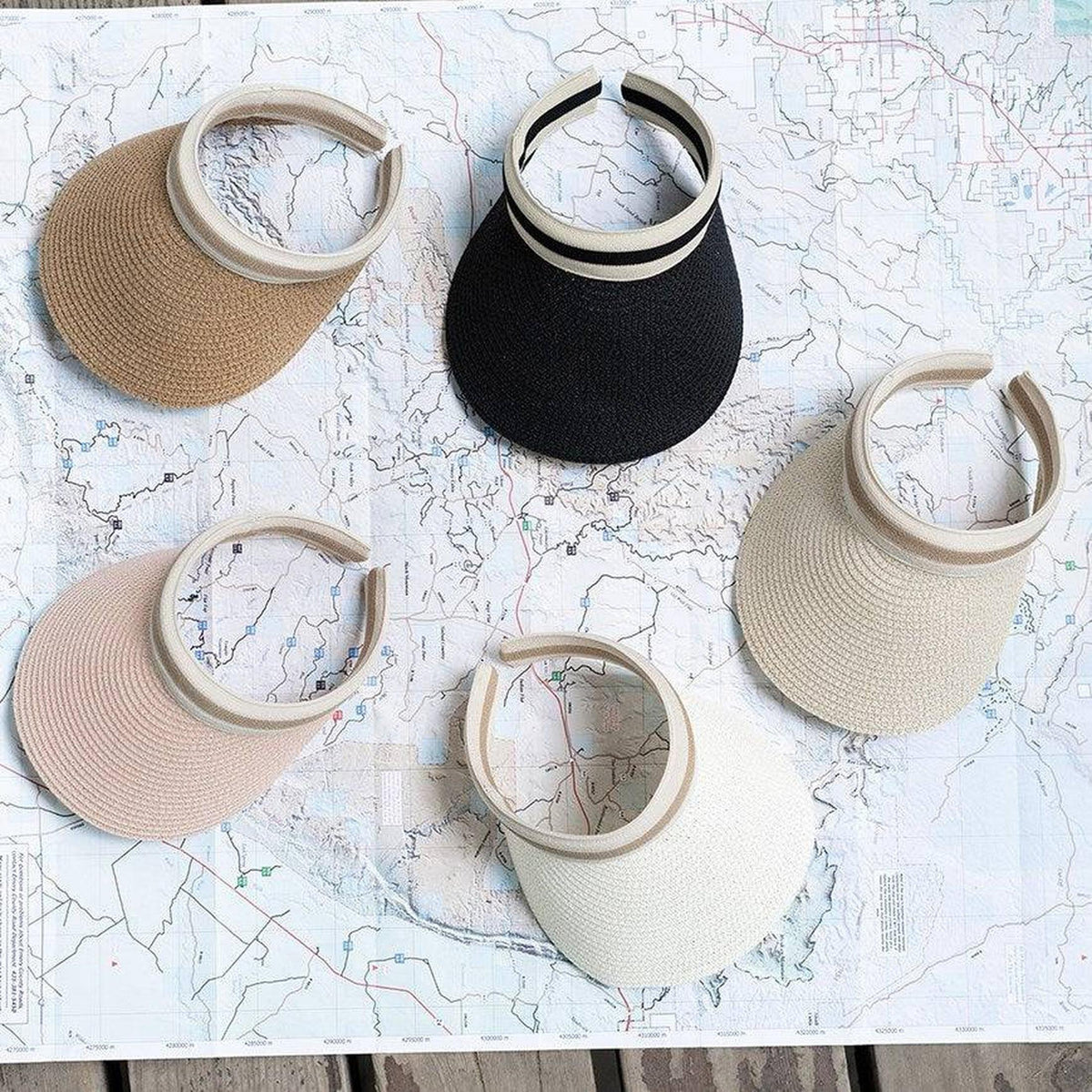 Straw Visor - Truly Contagious