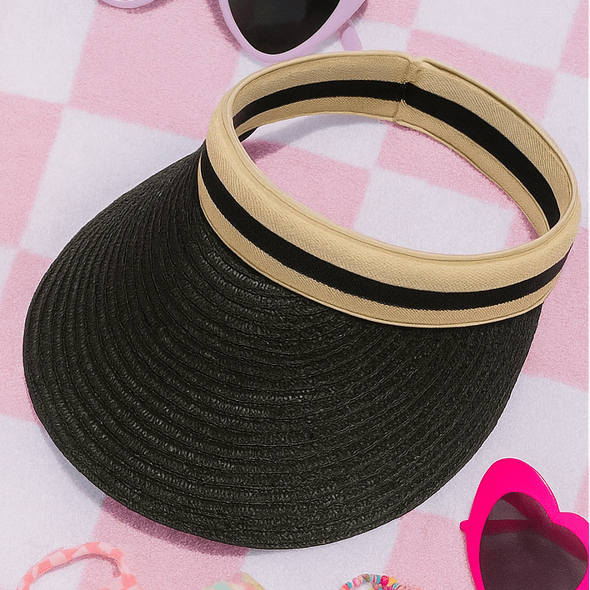 Straw Visor - Truly Contagious