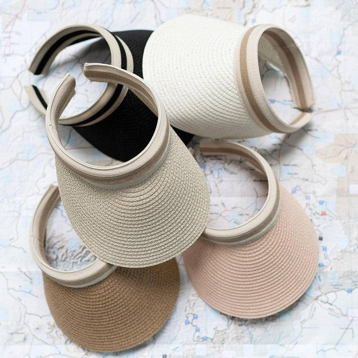 Straw Visor - Truly Contagious