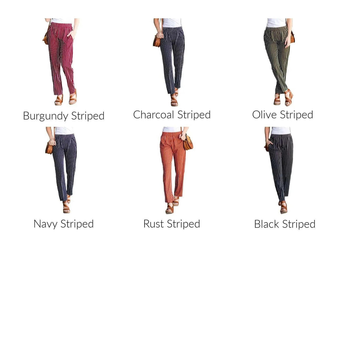 Striped Dress Pants - Truly Contagious