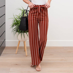 Tie Waist Dress Pant - Truly Contagious