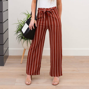 Tie Waist Dress Pant - Truly Contagious