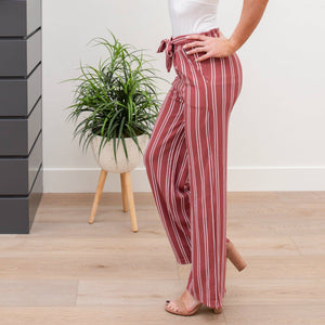 Tie Waist Dress Pant - Truly Contagious