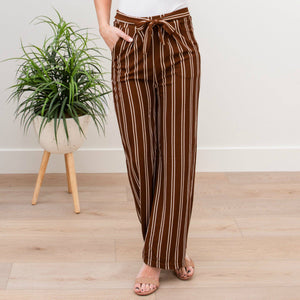 Tie Waist Dress Pant - Truly Contagious