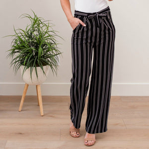 Tie Waist Dress Pant - Truly Contagious