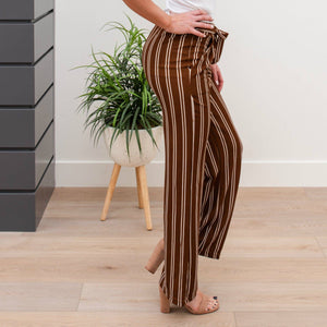 Tie Waist Dress Pant - Truly Contagious
