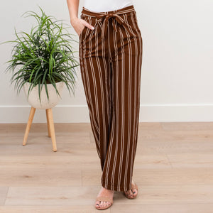 Tie Waist Dress Pant - Truly Contagious
