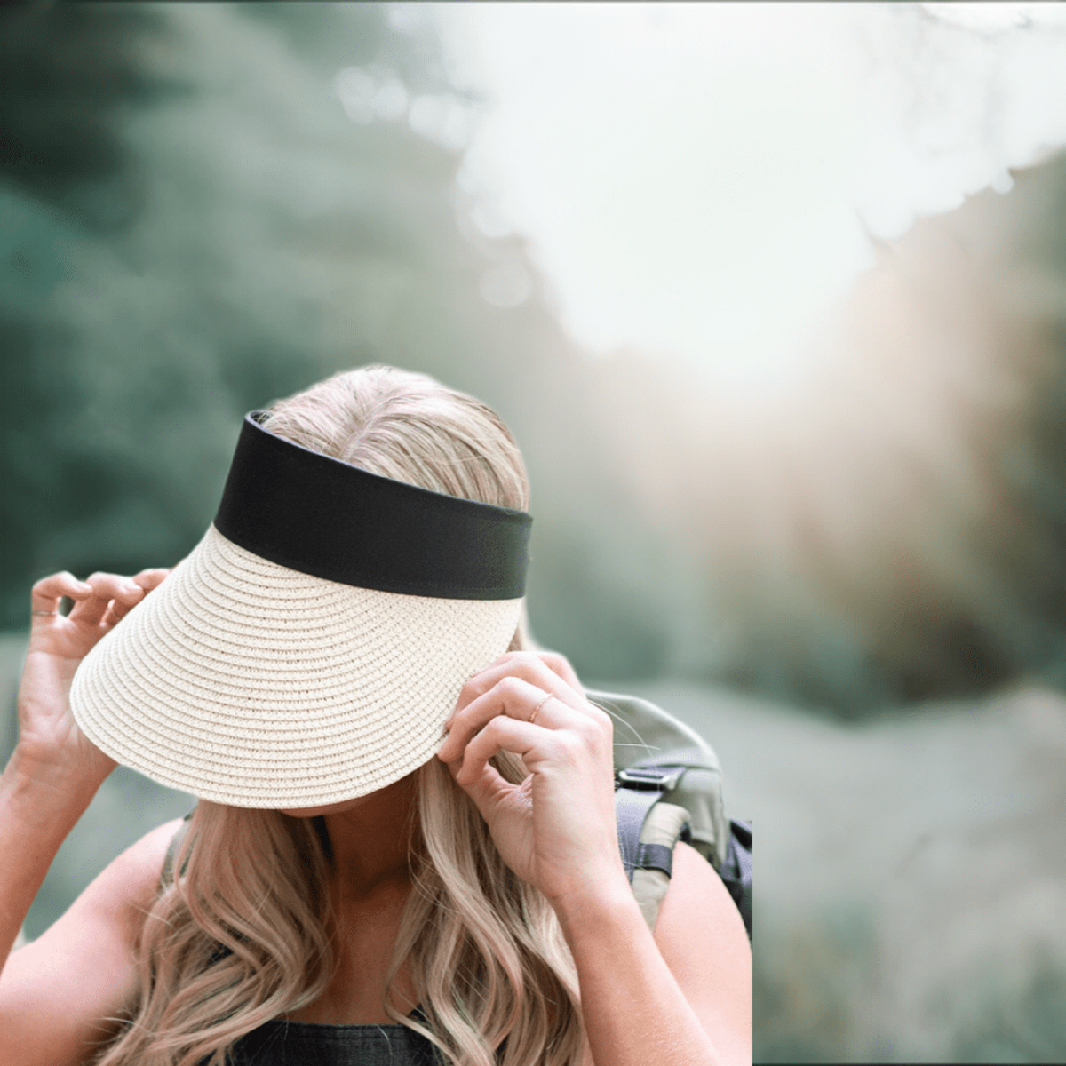 Truly Contagious Adventure Rollable Straw Visor - Truly Contagious