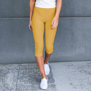 Truly Contagious Premium Stretch Soft High Waisted Jeggings for Women - Denim Leggings - Cotton Stretch Blend - Capri (Truly Contagious - New Mix) - Truly Contagious