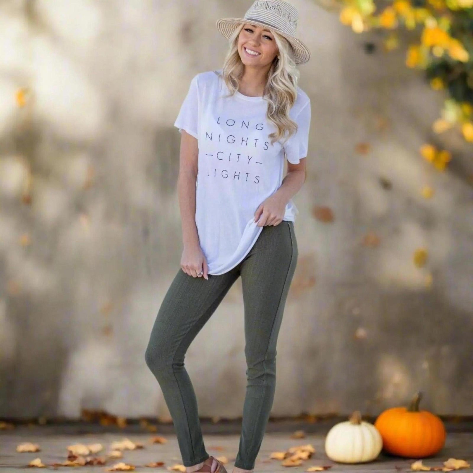 Truly Contagious Premium Stretch Soft High Waisted Jeggings for Women - Denim Leggings - Cotton Stretch Blend - Long (Truly Contagious - New Mix) - Truly Contagious