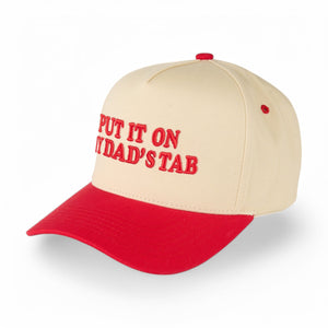 Truly Contagious® PUT IT ON MY DAD'S TAB Trucker Cap - Black - Truly Contagious