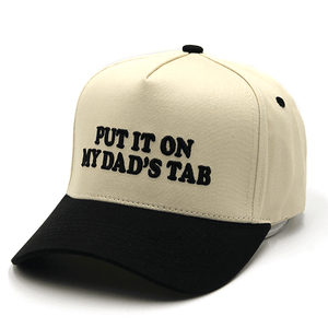Truly Contagious® PUT IT ON MY DAD'S TAB Trucker Cap - Black - Truly Contagious