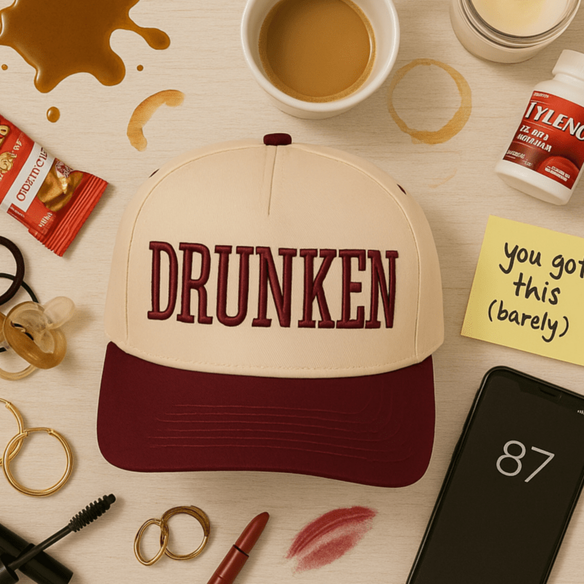 Truly Contagious Quality Embroidered Trucker Cap - Truly Contagious