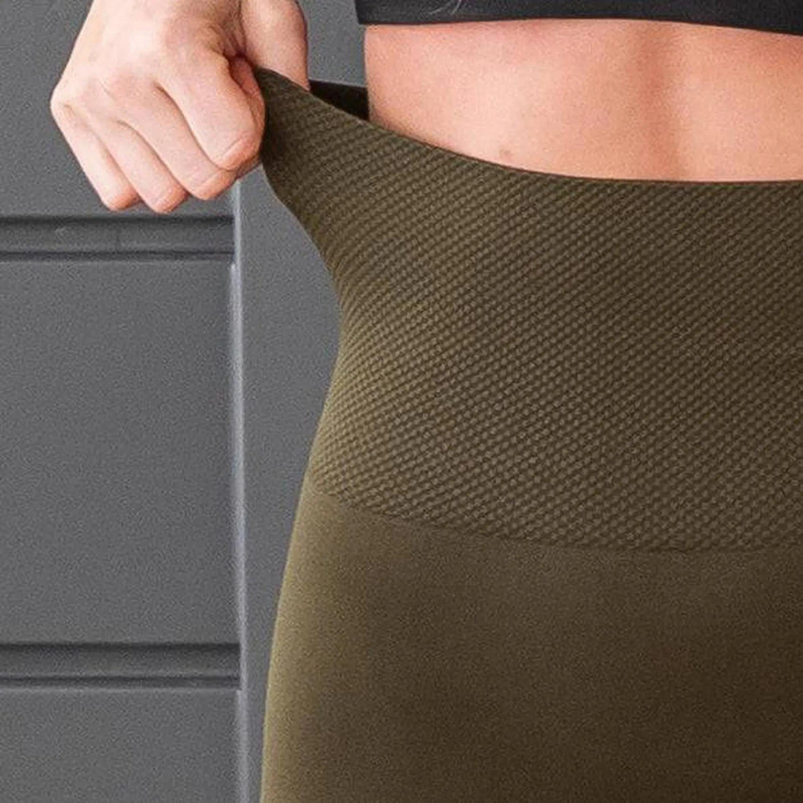 Tummy Control Capri Leggings - Truly Contagious