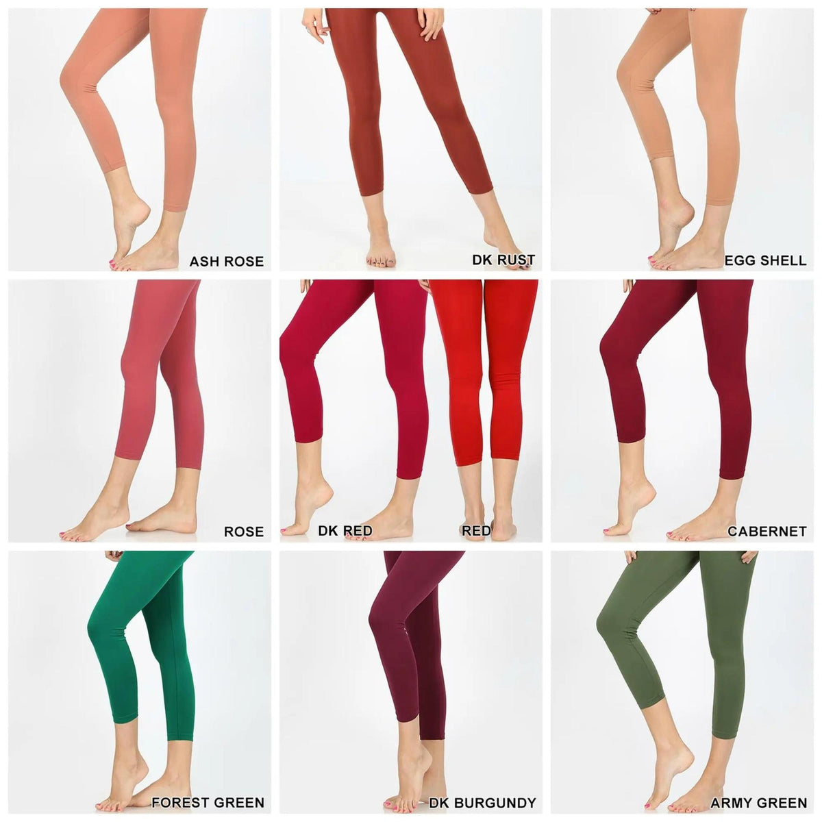 Tummy Control Capri Leggings - Truly Contagious