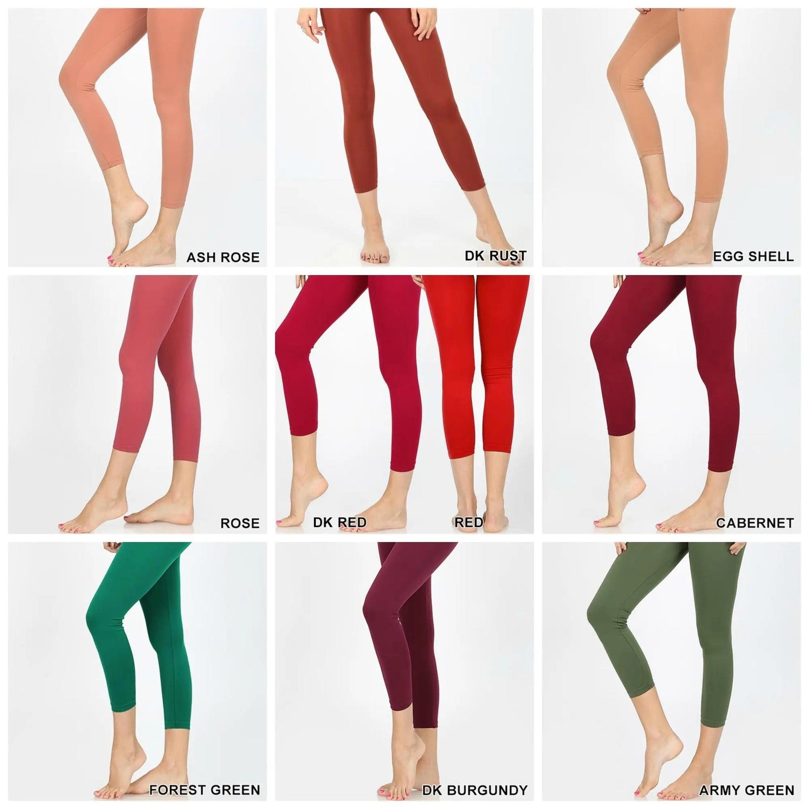 Tummy Control Capri Leggings - Truly Contagious