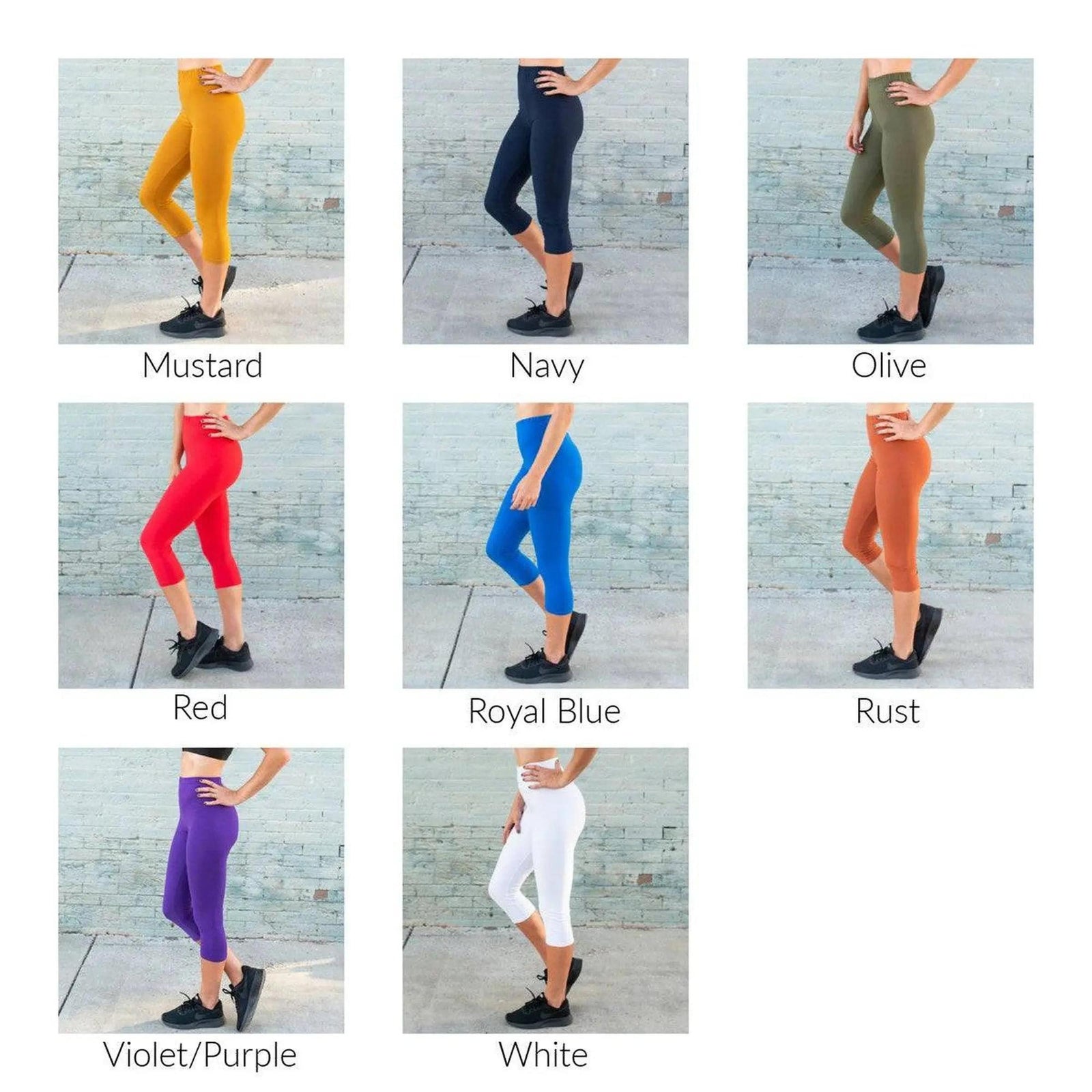 Ultra Soft Capri Leggings - Truly Contagious