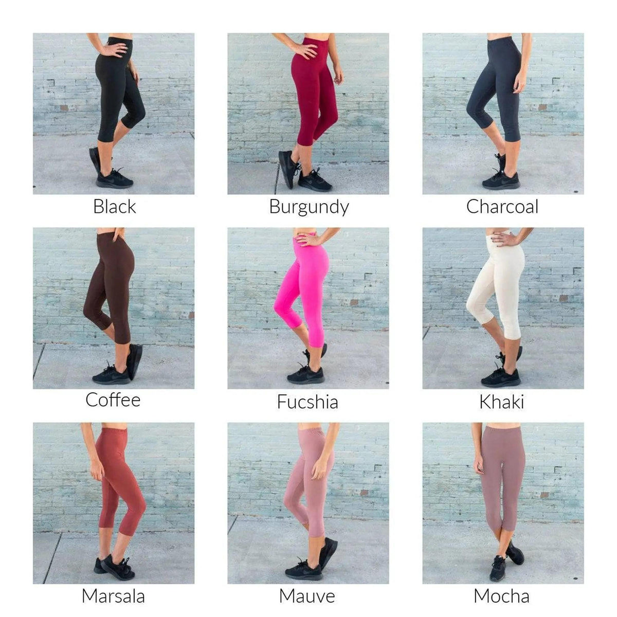 Ultra Soft Capri Leggings - Truly Contagious