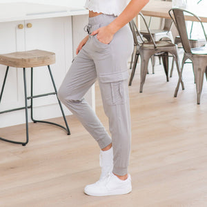 Ultra Soft Joggers With Cargo Pocket 1X - 3X Sizes (Truly Contagious / PALI) - Truly Contagious
